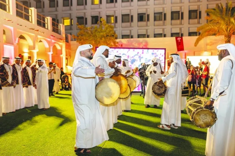 Each zone hosts engaging activities and exhibitions honouring various artistes and athletes.
