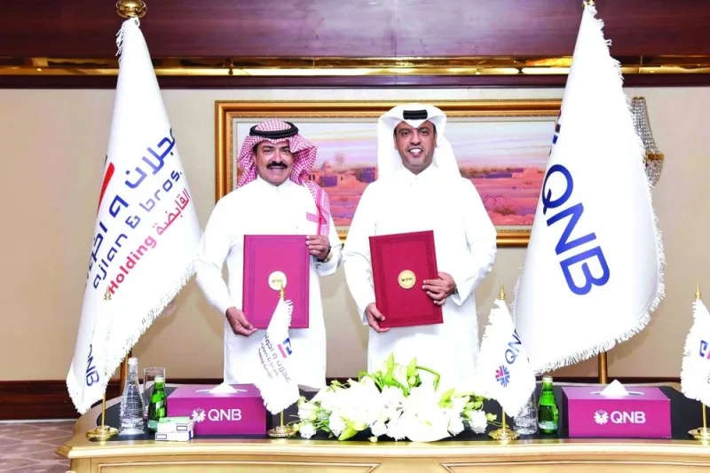 QNB Group has entered into a joint venture agreement with Ajlan & Bros Holding, to “collaborate and grow” the digital banking opportunity in the Kingdom of Saudi Arabia. QNB Group CEO Abdulla Mubarak al-Khalifa, and Ajlan & Bros Holding Chairman of the board of directors Ajlan bin Abdulaziz Alajlan signed the agreement.
