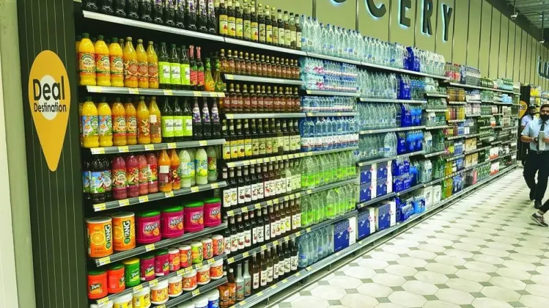 LuLu stores have enough stock of food and beverage items catering to the needs of football fans (supplied picture)