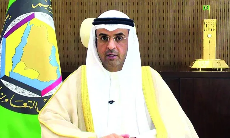 GCC secretary general Nayef Falah M al-Hajraf.