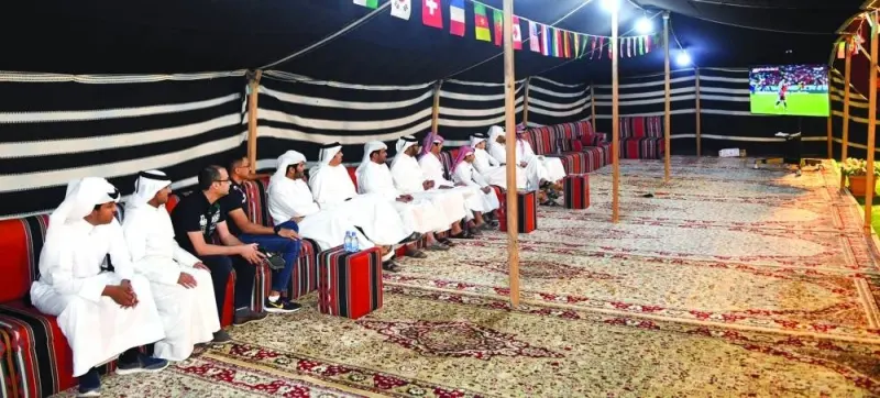 Al Sheehaniya people&#039;s tent is a window to the Qatari heritage and traditions. PICTURES: Shemeer Rasheed.