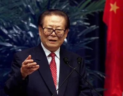 FILE PHOTO: Former China leader Jiang Zemin (Reuters)
