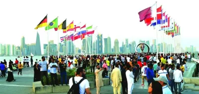 Thousands of World Cup fans to Qatar can easily meet their forex needs as exchange houses across the country have sufficient stocks of all major currencies, sources said Tuesday.
