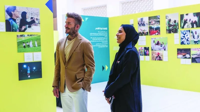 David Beckham explores Education City’s accessibility initiatives.