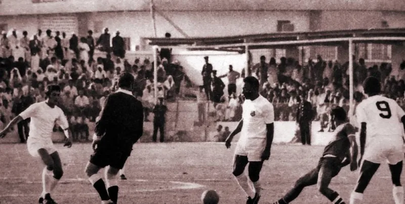 In 1973, Pele visited Qatar with his Santos team, defeating Al-Ahli 3-0 in a friendly played at the Doha Stadium.