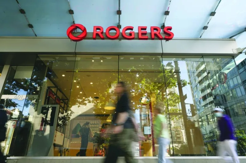 A Rogers store in Vancouver. Canada’s merger court ruled in favour of Rogers Communications and Shaw Communications in a key antitrust case, clearing one of the final hurdles to the union of two of the nation’s largest telecommunications firms.
