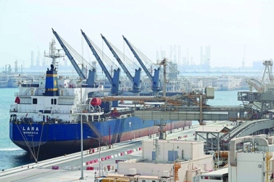 A view of the Ras Laffan Industrial City, Qatar&#039;s principal site for the production of liquefied natural gas and gas-to-liquids. Qatar’s GDP per capita is set to scale up to $111,047 in 2027 from $85,306 this year, on the back of nation’s economic growth driven by higher LNG revenues from North Field expansion, according to FocusEconomics.