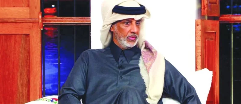 Arabian Gulf Cup Football Federation president Sheikh Hamad bin Khalifa bin Ahmed al-Thani.