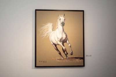 The exhibition puts a spotlight on ‘the power and beauty of Arabian horses’.