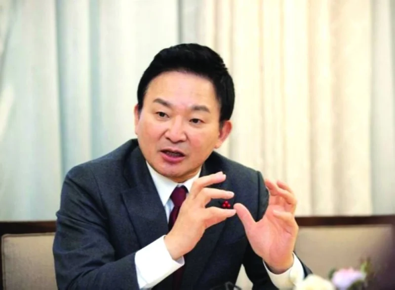 Korean Minister of Land, Infrastructure and Transport Won Hee-ryong