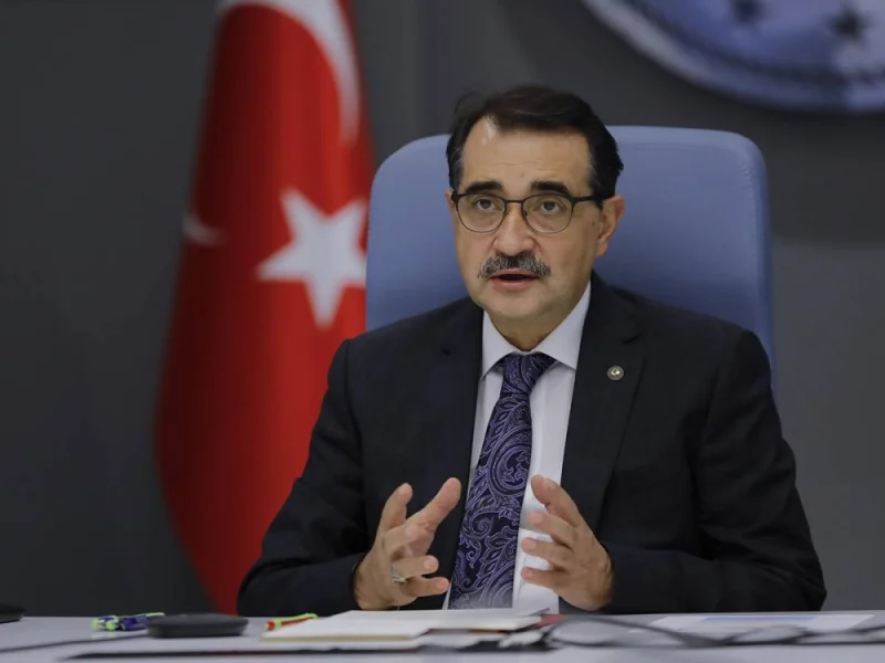 Turkish Minister of Energy and Natural Resources Fatih Donmez 