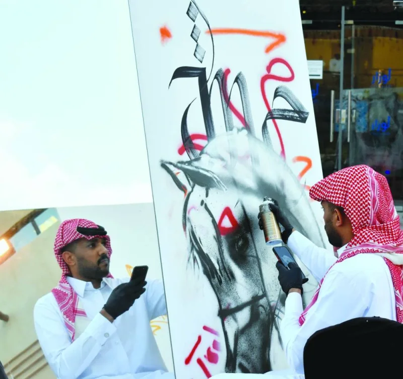 The Katara Corniche is a hub of artistic activities at present. PICTURES: Thajudheen