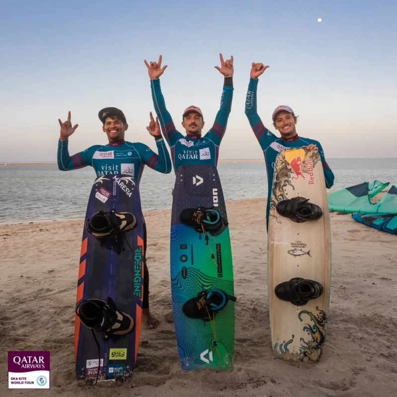 Glimpses of the action from the Visit Qatar GKA Freestyle Kite World Cup 2023.