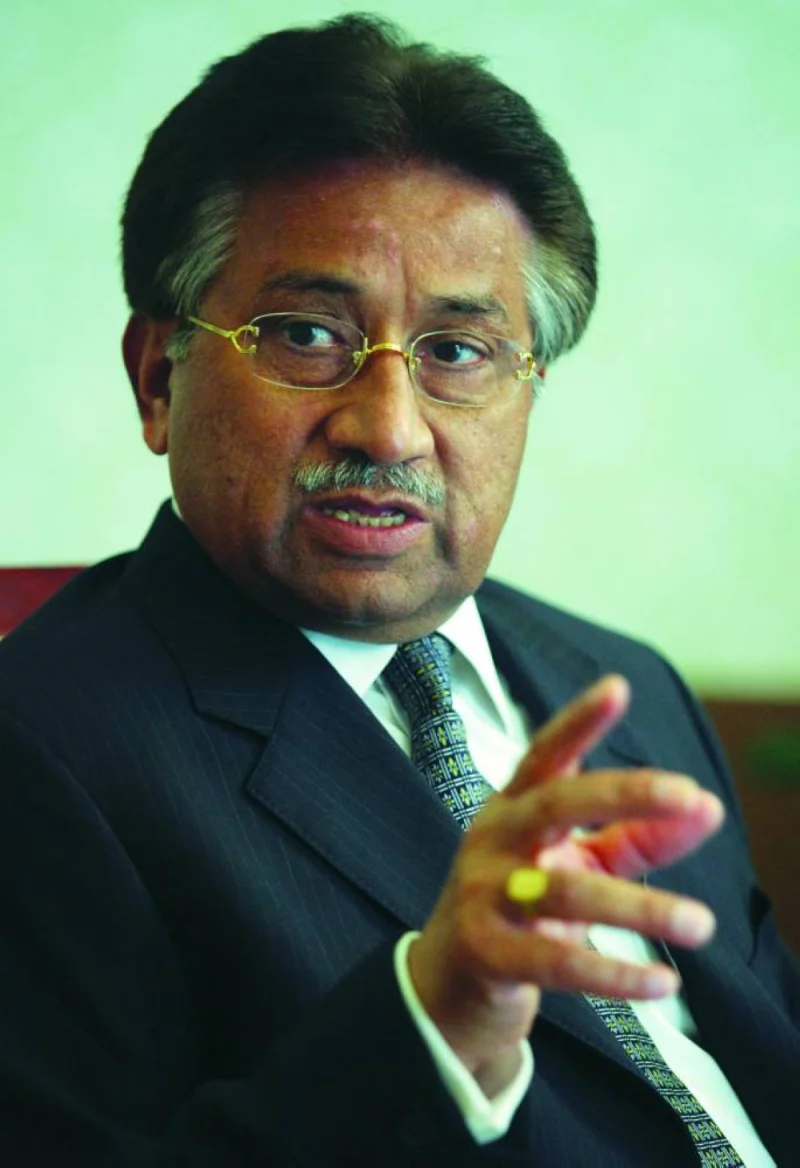 Late former president Pervez Musharraf