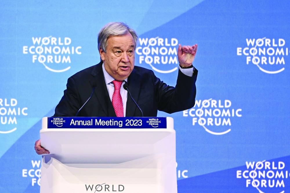 Guterres: The world is not sleepwalking into a wider war ... it is doing so with its eyes wide open.