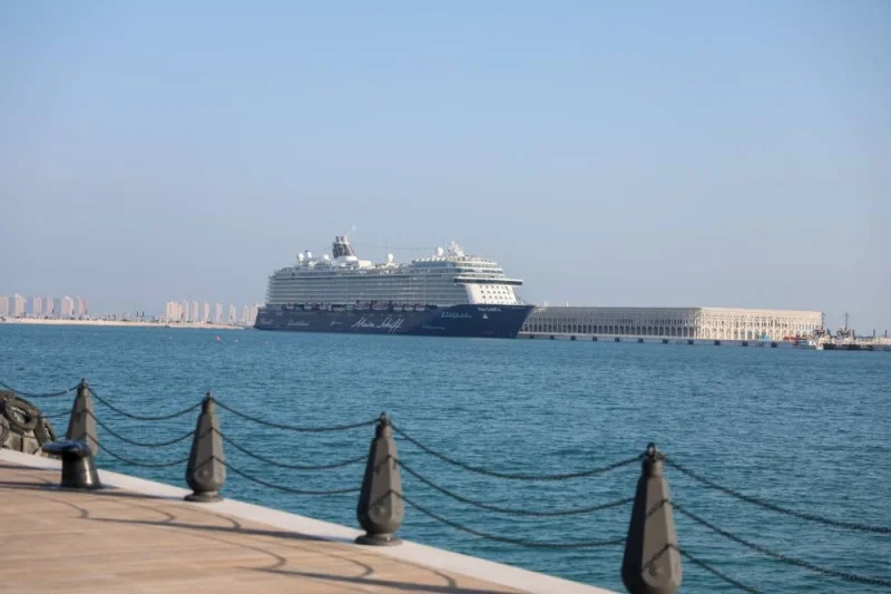 Mein Schiff 6 at Doha Port