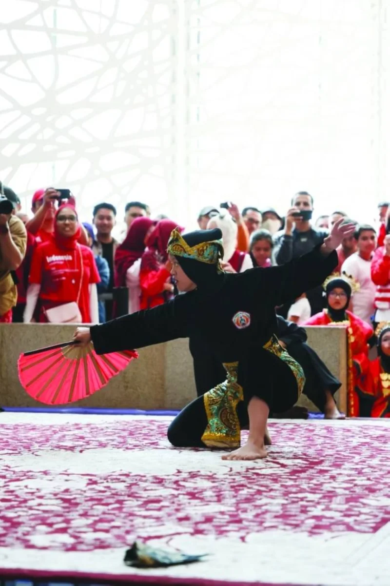 Pencak Silat demonstrations during the event. PICTURES Putri Zakia.