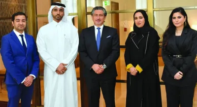 SAP and Microsoft officials together with their customers in Qatar&#039;s private and public sectors. PICTURE: Thajudheen