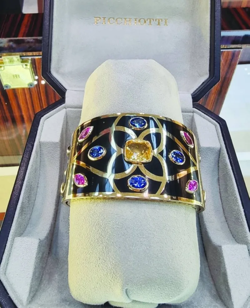 Picchiotti Fine Jewellery&#039;s precious gems showcased at DJWE. PICTURE: Joey Aguilar