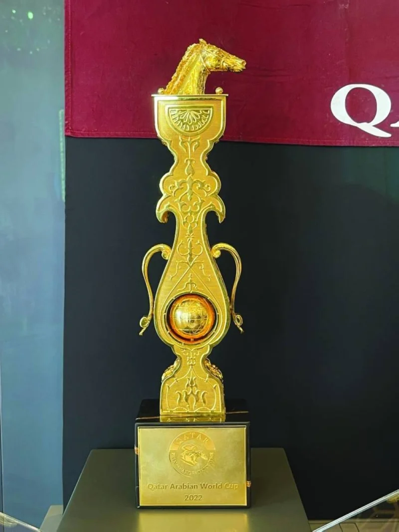 The Prix de L&#039;Arc de Triomphe Trophy.