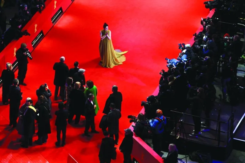 Jury member Golshifteh Farahani arrives to the awards ceremony at the 73rd Berlinale International Film Festival in Berlin, Germany, (Reuters)