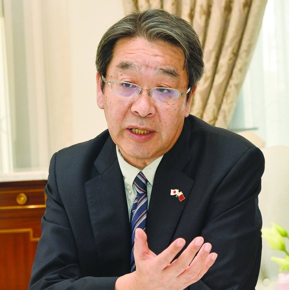 Strong bilateral relations between Qatar and Japan, says Japanese ambassador Satoshi Maeda. PICTURE: Shaji Kayamkulam