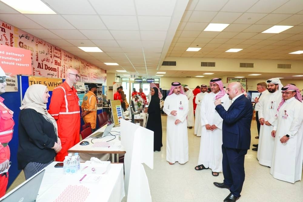 From the Qatargas Safety Day event.