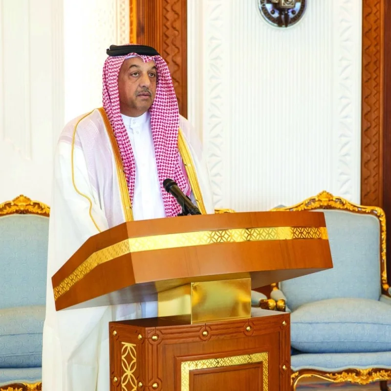 HE Dr Khalid bin Mohamed al-Attiyah, Deputy Prime Minister and Minister of State for Defence Affairs.