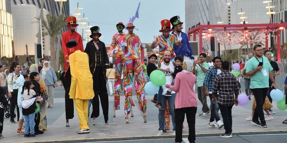 The second day of the Darb Lusail Parade featured a series of stunning performances, and interactive activities. PICTURE: Shaji Kayamkulam.