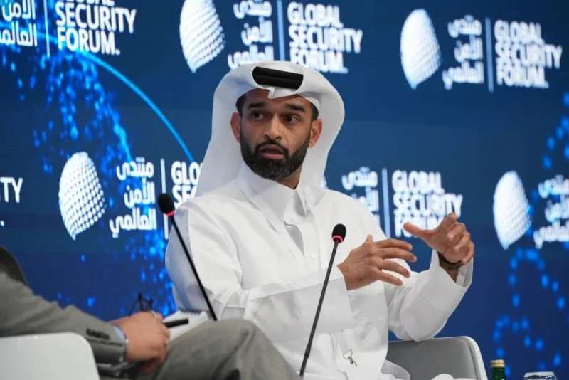 HE Hassan al-Thawadi at the Global Security Forum.