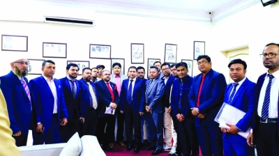 Officials of the Gulf Bangladesh Business Association called on the recently appointed Bangladesh ambassador to Qatar, Mohamed Nazrul Islam, to discuss business prospects and ways to boost trade between Qatar and Bangladesh.