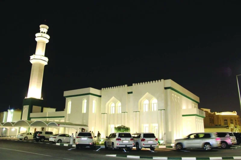 NEW MOSQUE: Sheikh Hamad Bin Sultan Bin Jassim Bin Mohamed Al-Thani Mosque in Umm Al-Amad area. 