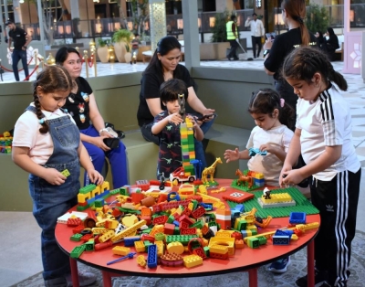 Children take part in a number of activities at Msheireb. PICTURE: Thajudeen