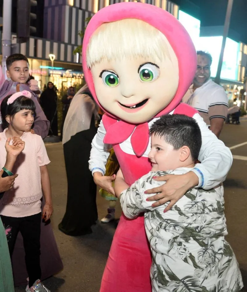 Some of the activities at Lusail Boulevard Friday as most of the Eid al Fitre festivities across the country were concluded Friday.  PICTURES: Shaji Kayamkulam