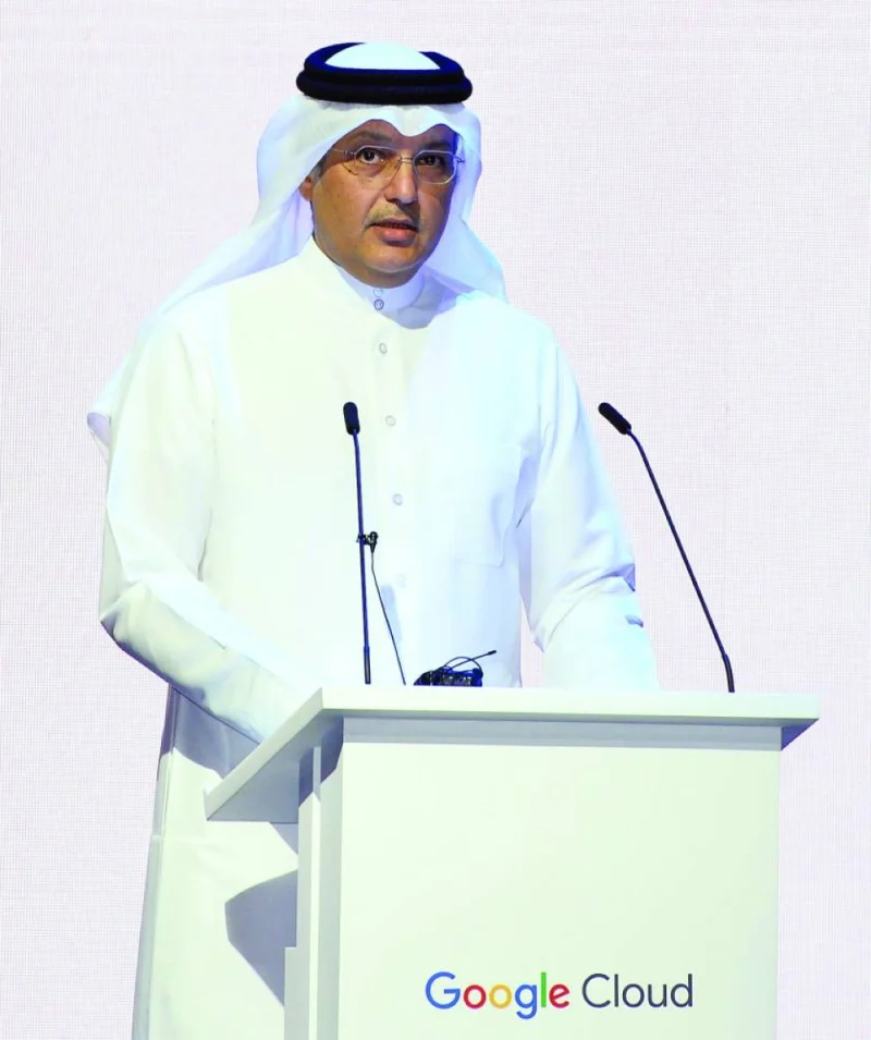 HE the Minister of Communications and Information Technology Mohamed bin Ali al-Mannai.