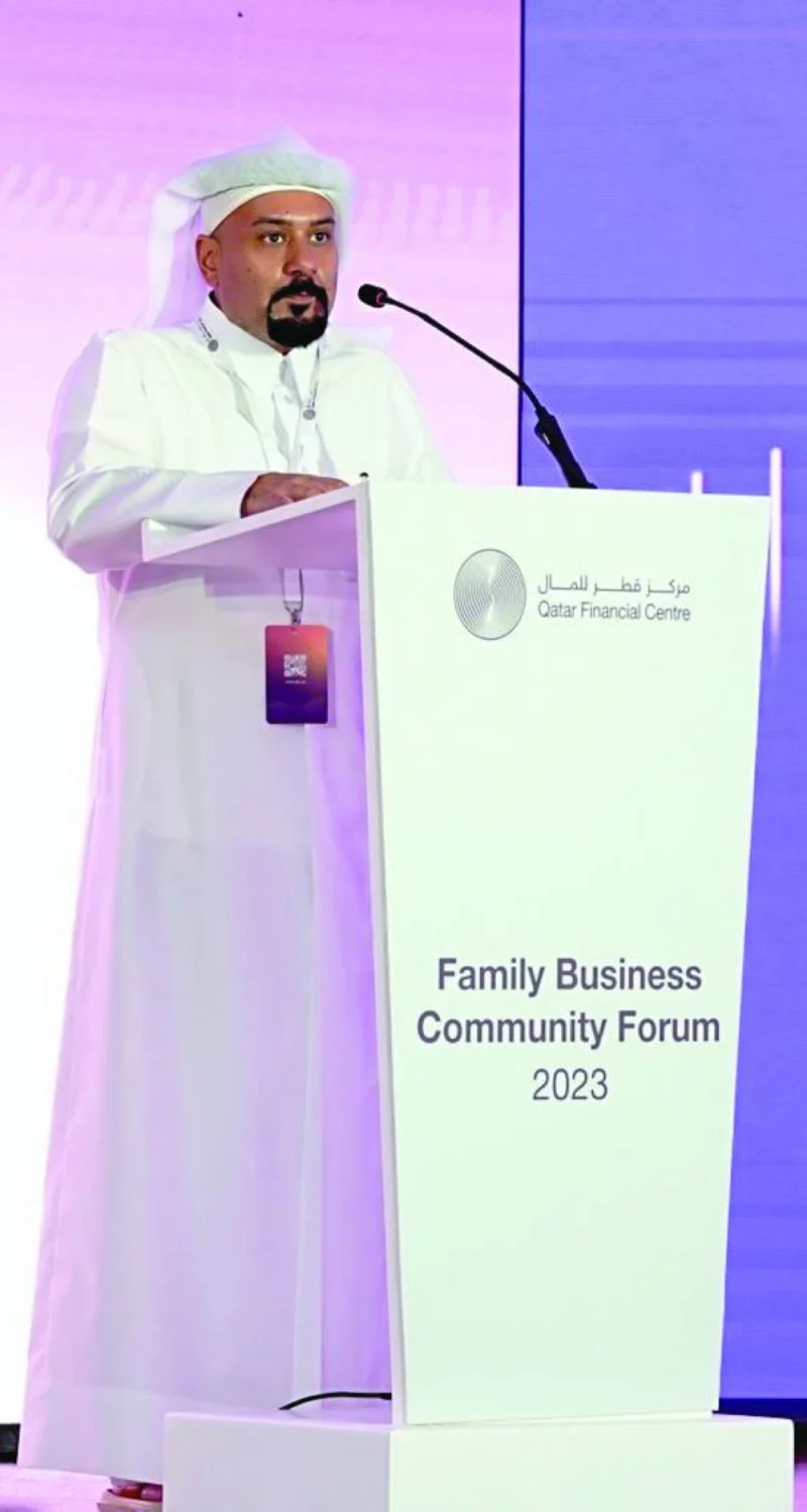 QFC Authority Chief Executive Officer Yousuf Mohamed al-Jaida.