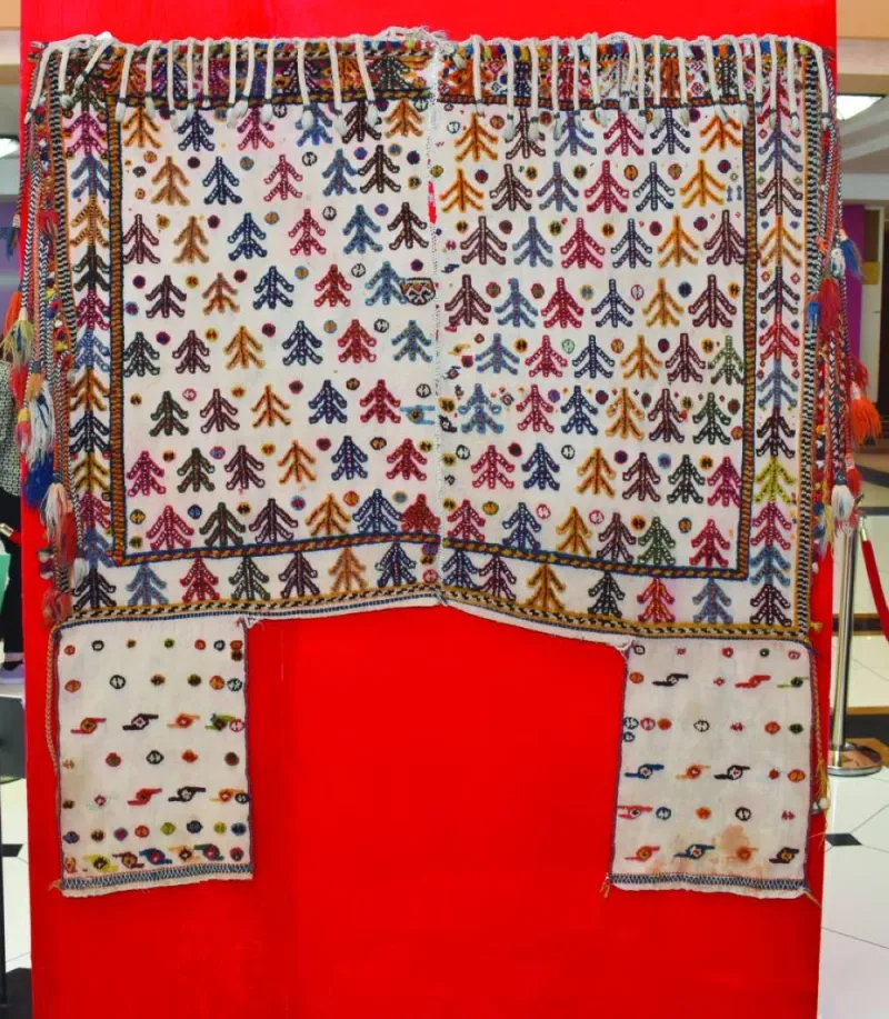 Natural motifs such as the tree of life and animals, are woven into the carpets&#039; fabric. PICTURE: Thajudeen