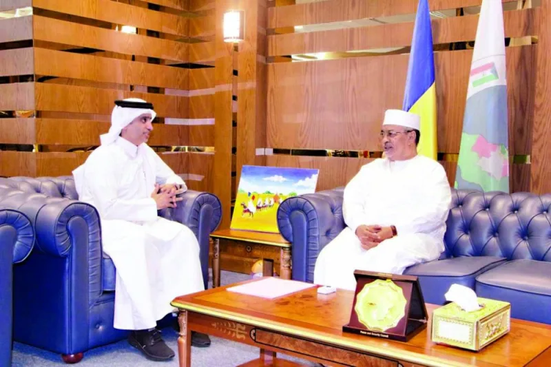 Chad minister meets Qatar's envoy Gulf Times