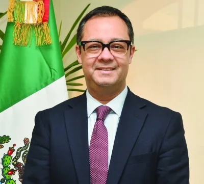 Mexico&#039;s Deputy Minister of Finance and Public Credit Gabriel Yorio Gonzalez. PICTURE: Shaji Kayamkulam