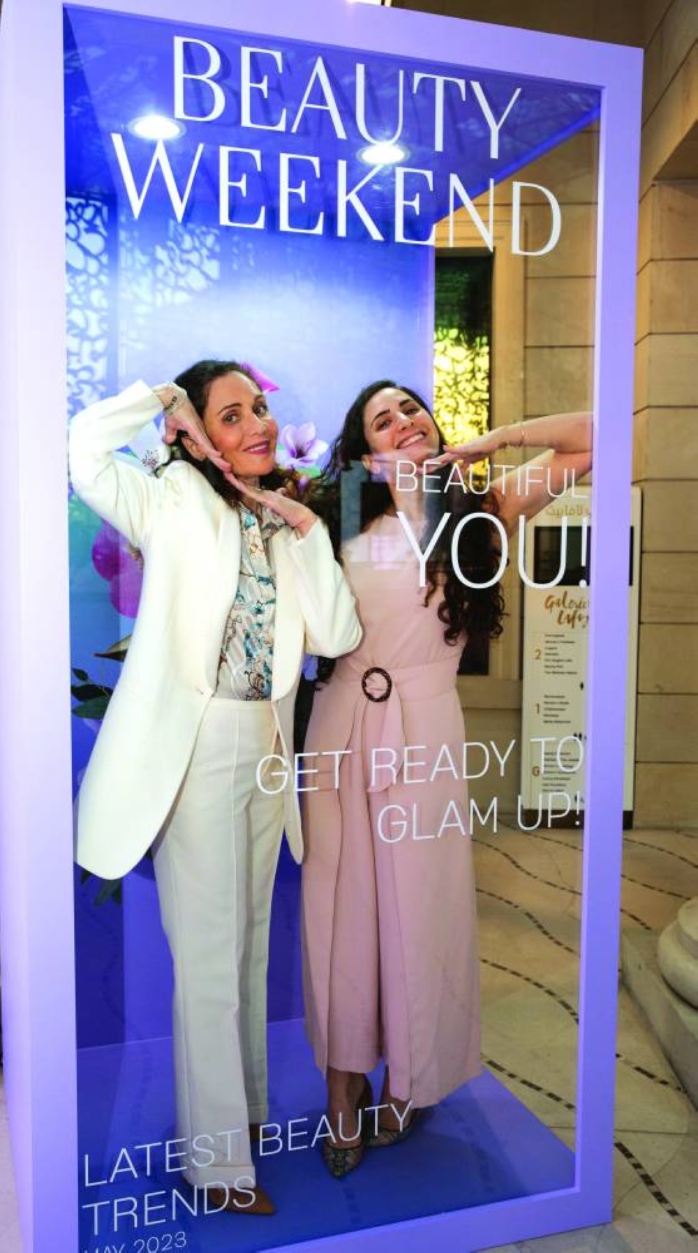 Glimpses from the ‘Beauty Weekend’ at Galeries Lafayette Doha.