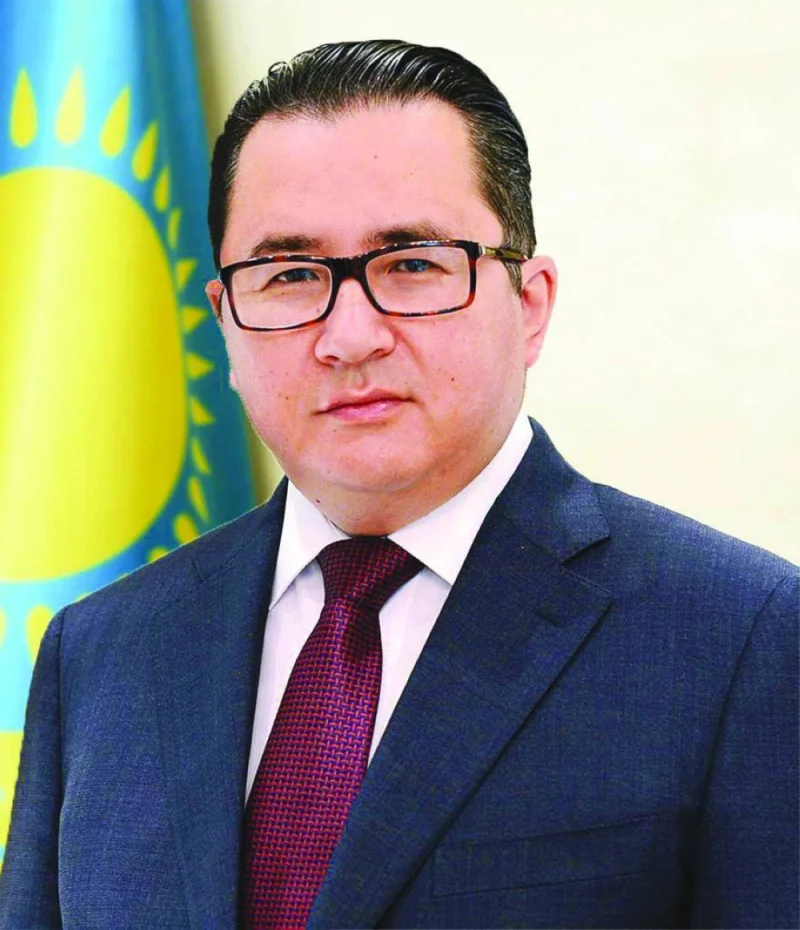 Kazakhstan ambassador Arman Issagaliyev