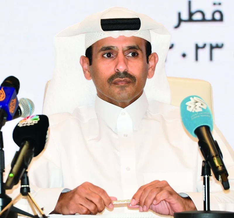 "There is a hot competition to associate with the prestigious North Field expansion project," says HE the Minister of State for Energy Affairs, Saad bin Sherida al-Kaabi. PICTURE: Shaji Kayamkulam