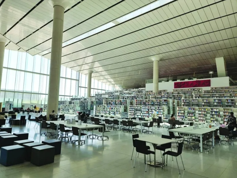 The QNL serves as a haven for students and bookworms.