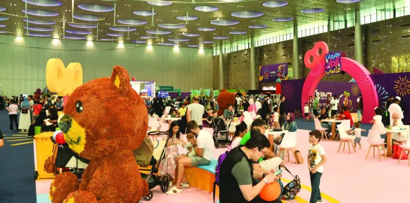 Large number of people seen at Qatar Toy Festival. PICTURE: Shaji Kayamkulam.