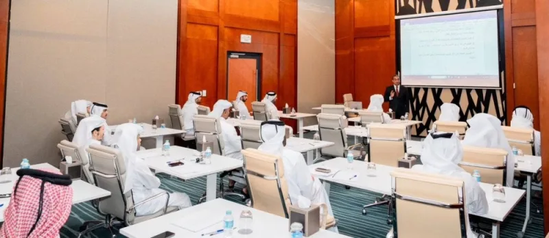 The legal courses and workshops dealt with various topics, including enabling legal specialists to acquire the skills of interpreting and analyzing legal texts, mechanisms for protecting patents and industrial models in agreements and Qatari law, and electronic addiction.