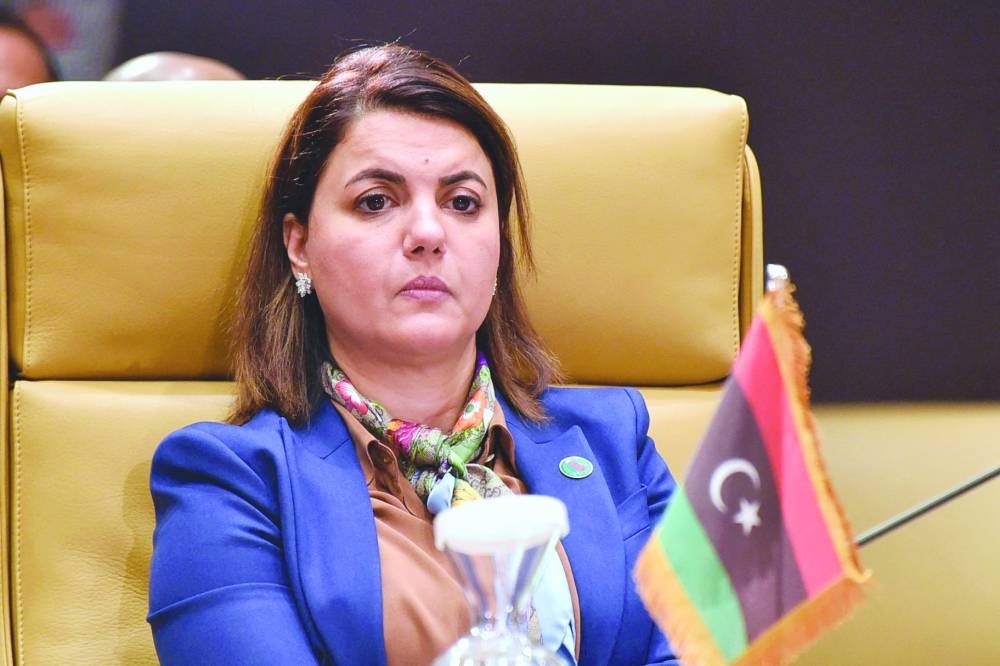
Libya’s Foreign Minister
Najla al-Mangoush 