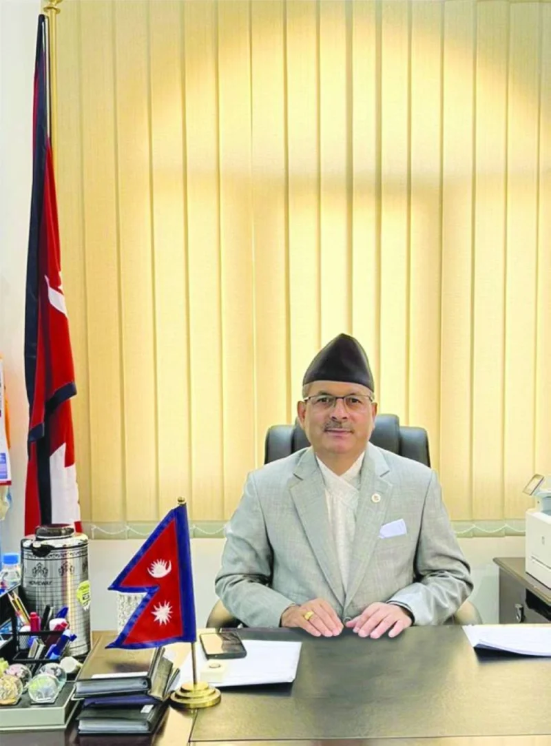 Dr Naresh Bikram Dhakal
Ambassador of Nepal to Qatar