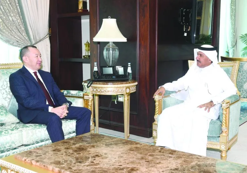 AlHammadi meets outgoing Kyrgyz envoy Gulf Times