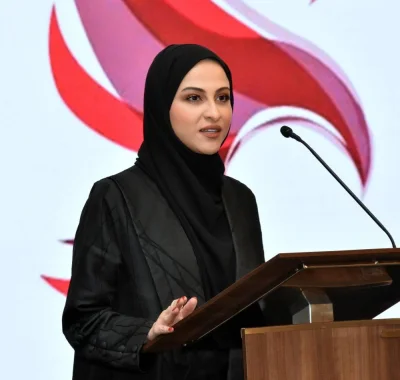 Sheikha Alanoud bint Hamad al-Thani, deputy CEO and chief business officer, QFC. PICTURE: Thajudheen