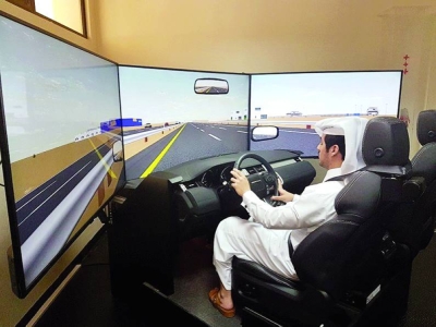 The centre has three main research labs including the driving simulation laboratory which is used to study drivers’ behaviours to develop engineering solutions by modifying the design of the road, land markings and traffic signals.